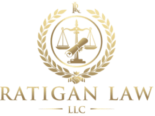 Here's an alt tag for the image: `Ratiigan Law LLC logo`